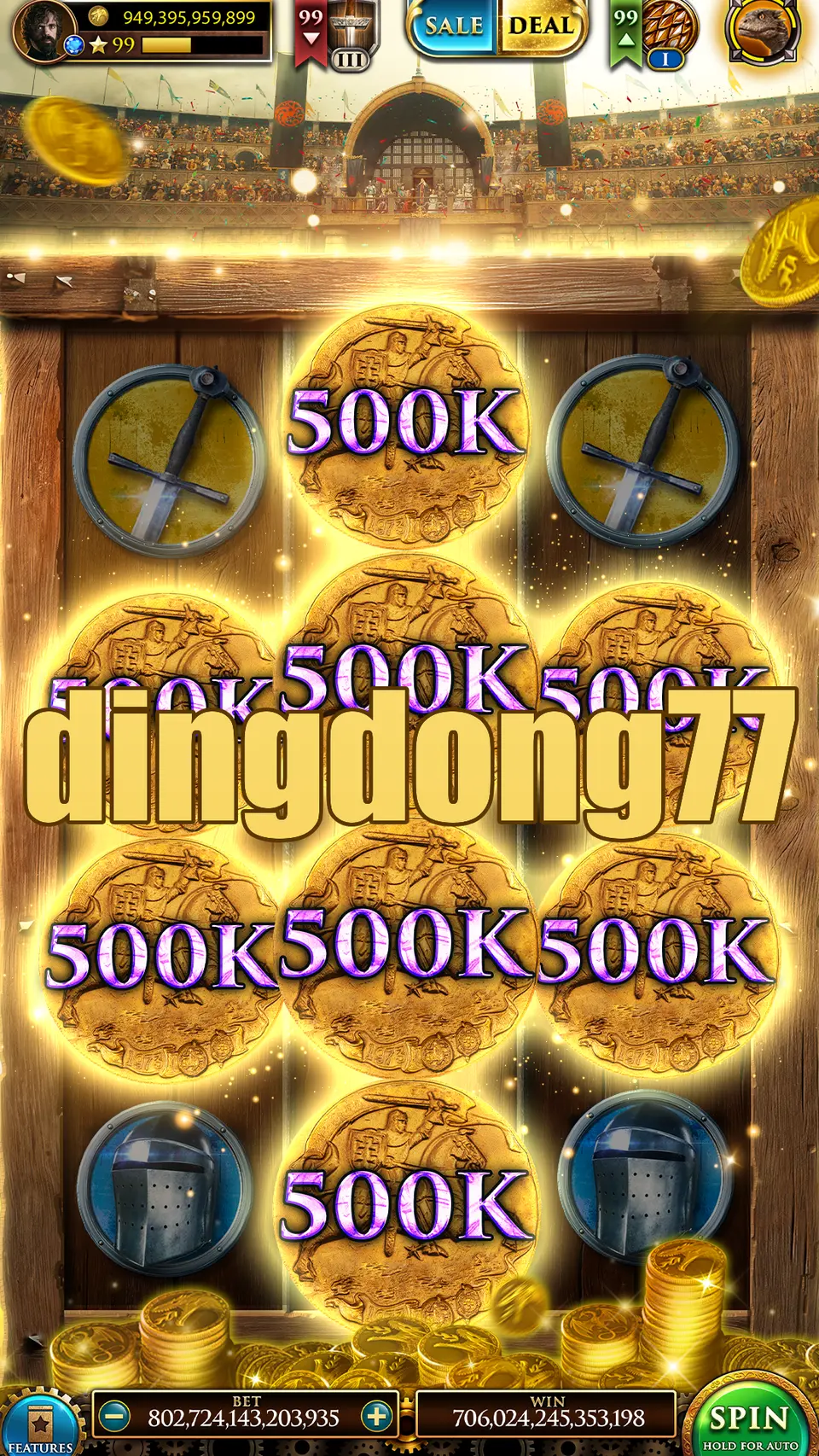 dingdong77 Tangkapan Layar Resmi APK